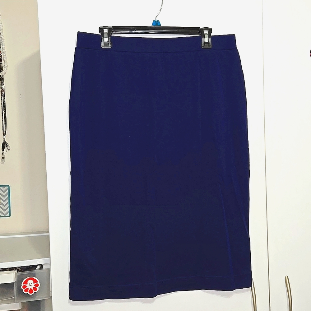 NWT 27 inch Blue Modest Skirt